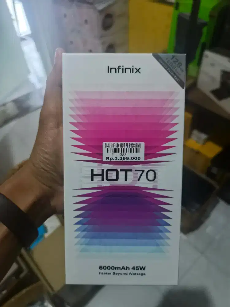 INFINIX HOT 70 8/128 | ATLANTIS DAHSYAT