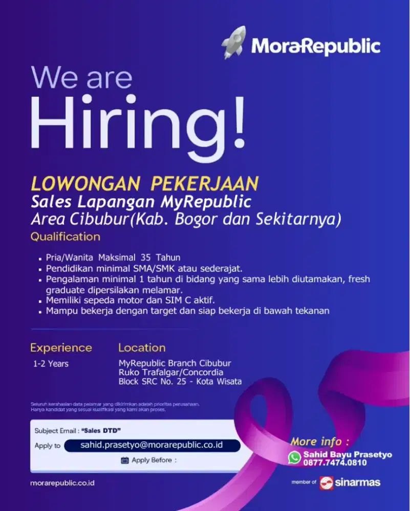 Lowongan Pekerjaan Account Executive