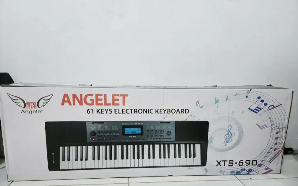 Keyboard Angelet XTS-690 61 Keys - Second Like New Fullset Box