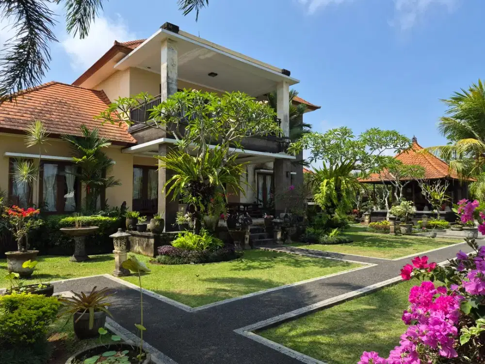 VILLA UBUD SHM DENGAN VIEW PANORAMA DI KEMENUH