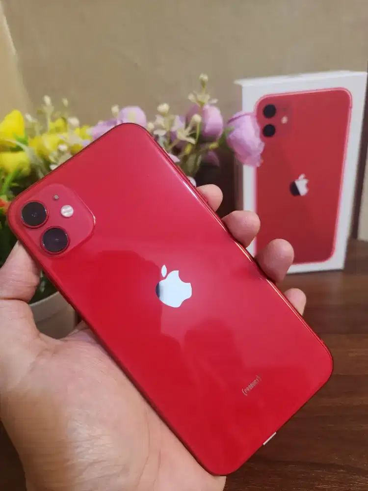 Iphone 11 64gb fullset mulus nominus belom pernah service apapun