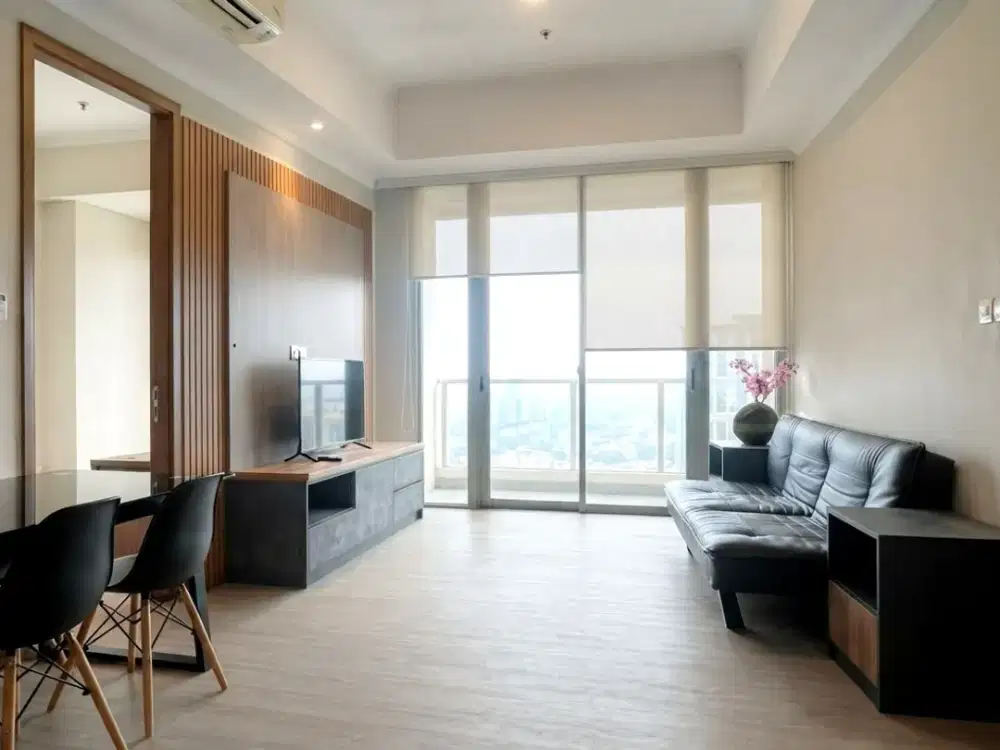Terkoneksi Skybridge Mall Ta Hublife ! Sewa 2Br Taman Anggrek Residences Furnished Dekat Central Park, Mall Taman Anggrek, Untar & Binus Jakarta Barat