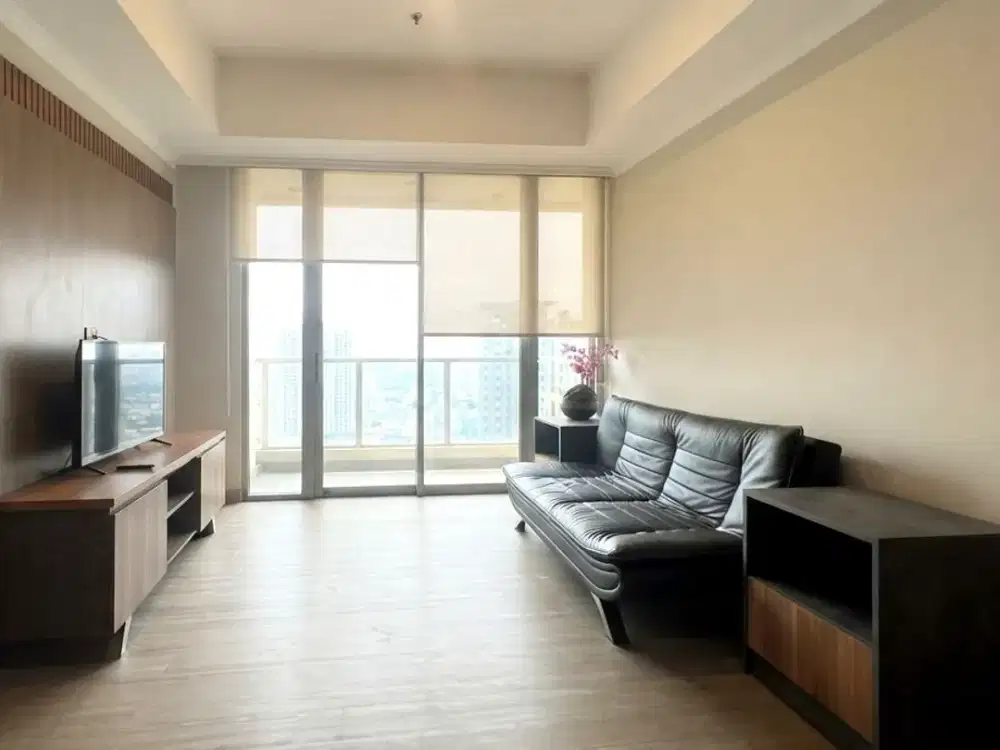 Exclusive Condominium! Disewa 2Br 99M² Taman Anggrek Residences Partially Furnished Contemporary Bagus Menempel Hublife Mall Mta Jakarta Barat