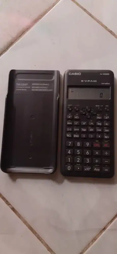 casio kalkulator fx-350ms 2nd edition