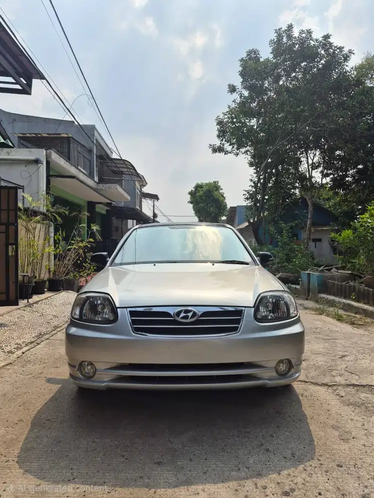 Hyundai Avega 1.5 Manual 2008 (Silver) - PemaikaianPribadi, Siap Pakai