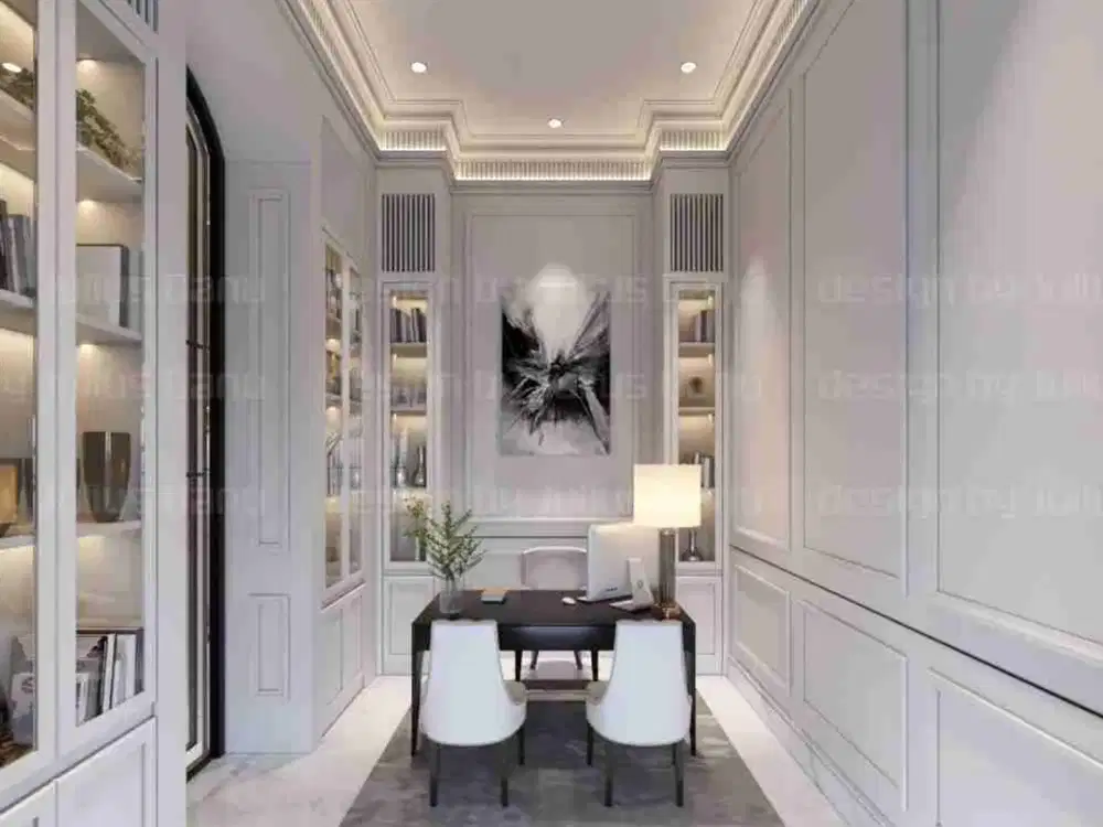 Rumah baru 3 lantai, di Menteng.