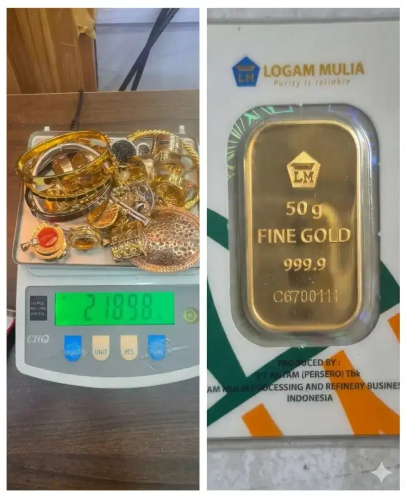 Jual Beli Perhiasan Emas, Logam Mulia, Berlian Dan Lainnya