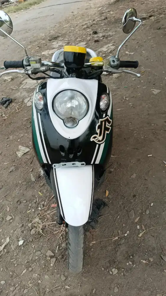 Yamaha Fino karbu tahun 2013 plat f kab pajak of 2017 lengkap
