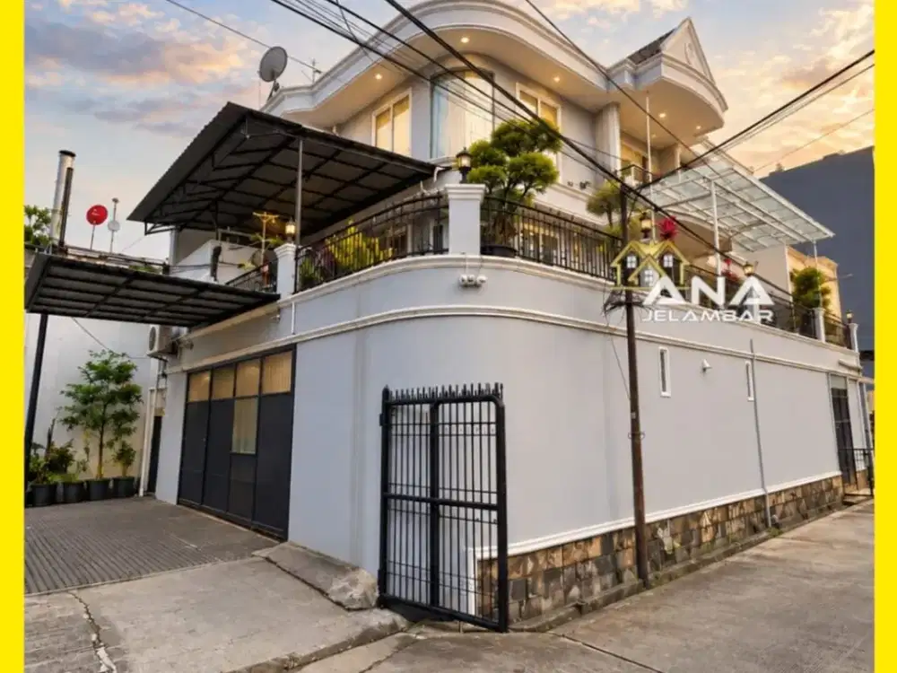 ANA RUMAH HOKI JUAL RUGI LT.198M DI KOMPLEK TAMAN HARAPAN INDAH THI JELAMBAR