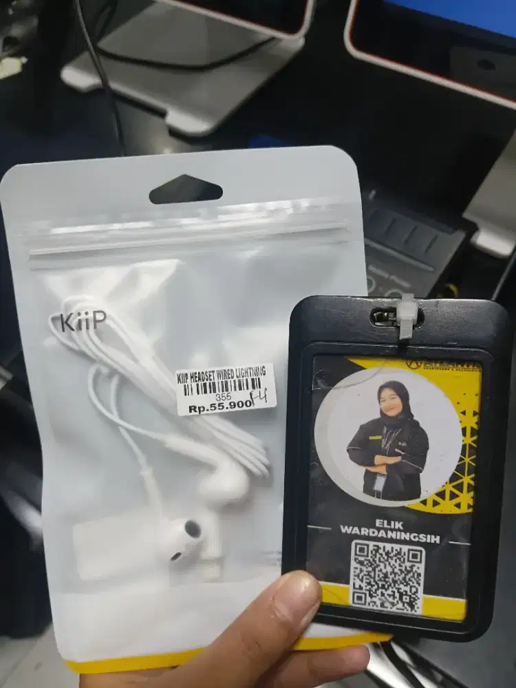 Kiip headset wired lightning