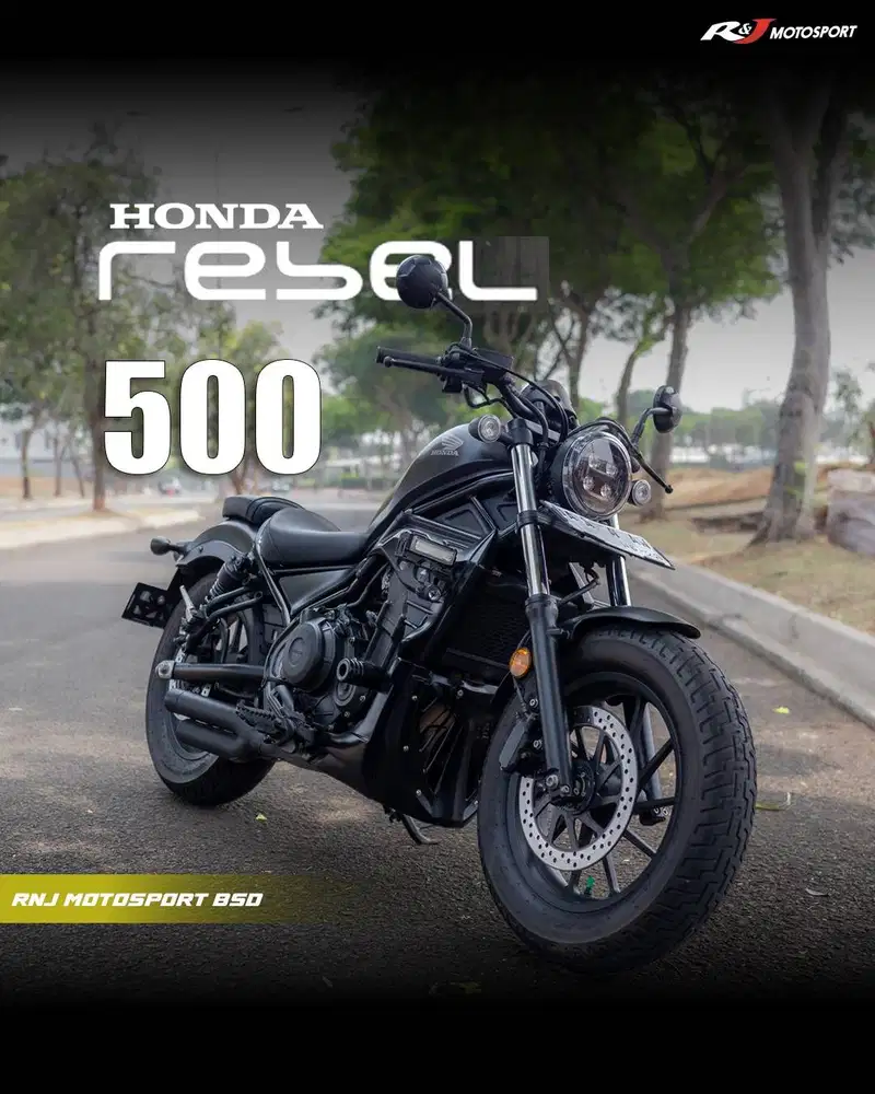 (Full Paper) Honda Rebel 500 Nik 2023 Knalpot Costom