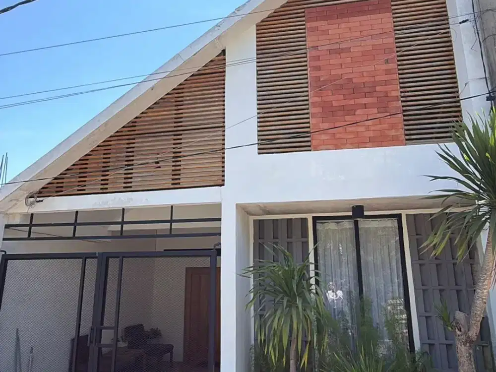 Dijual Rumah Furnish Minimalis Modern Bumi Wonorejo Rungkut REV.A1141