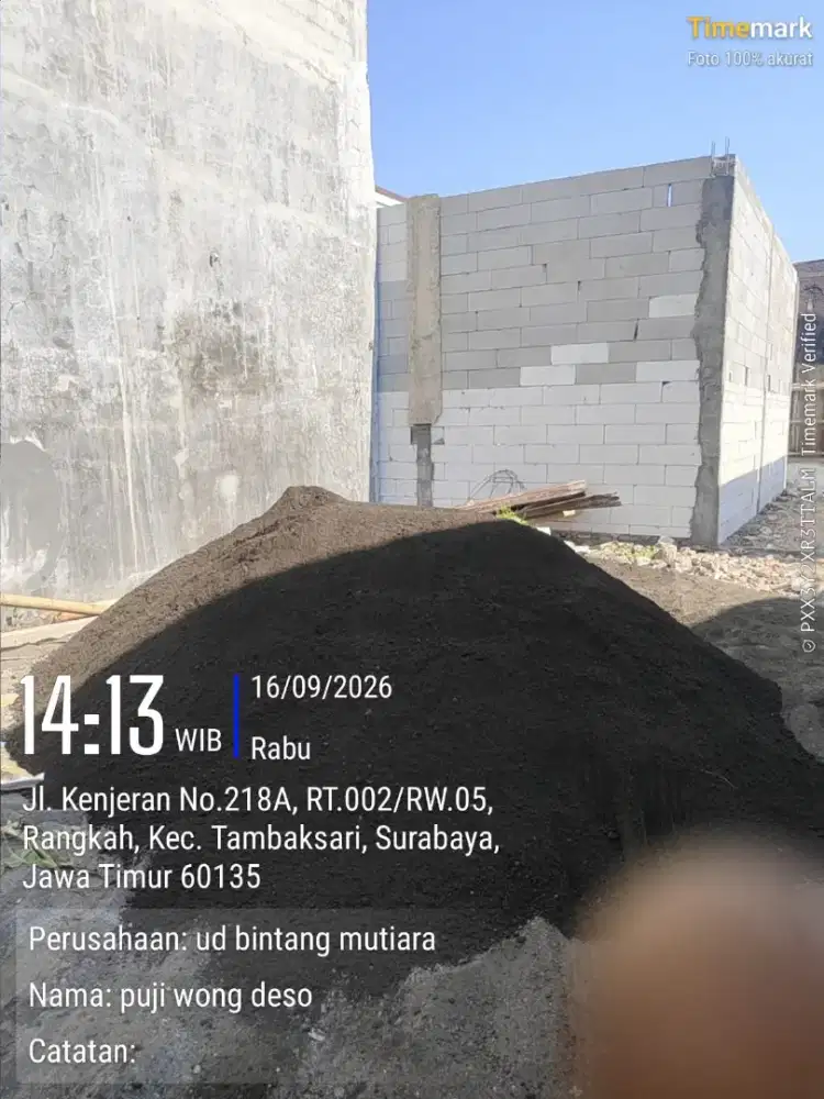 Pasir hitam biasa kualitas terbaik free ongkir