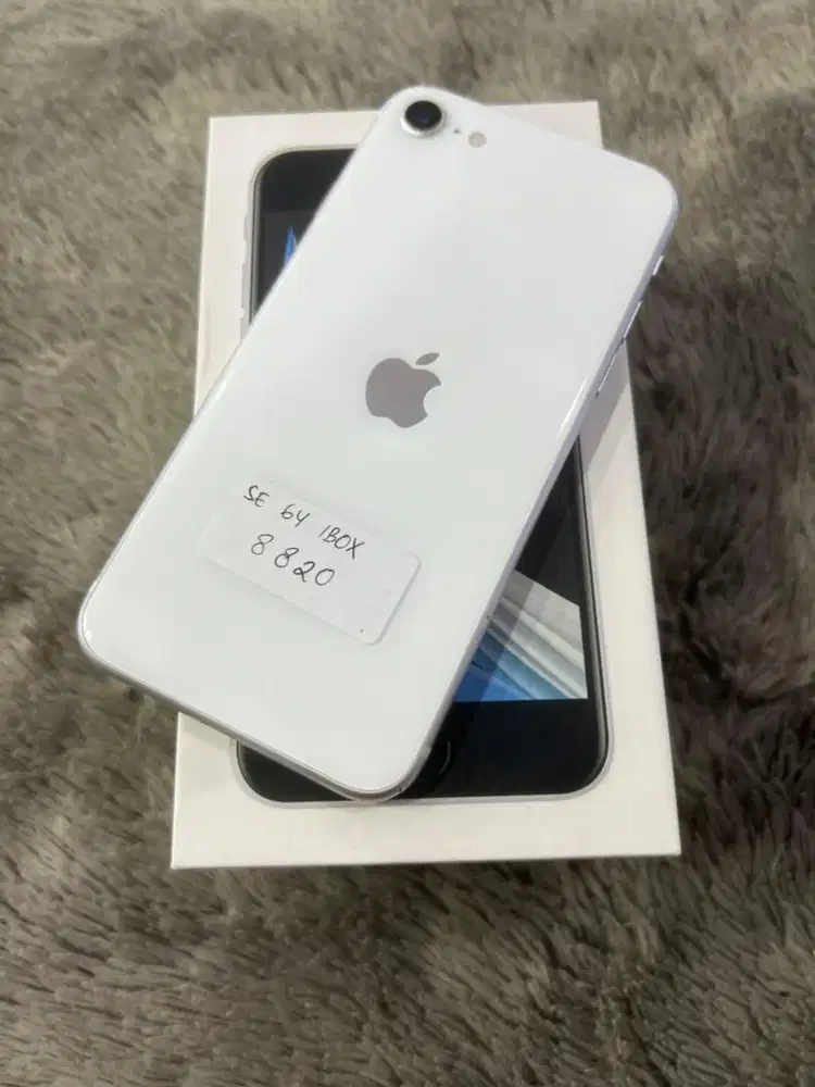 Iphone SE gen 2 64 gb ibox fullset oem murah
