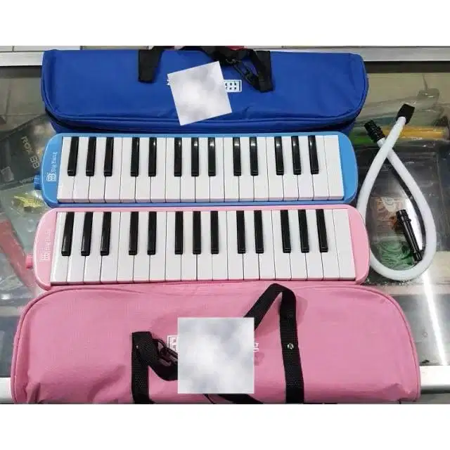 Pianika + Tas dan 2 Jenis Selang Alat Musik Tiup