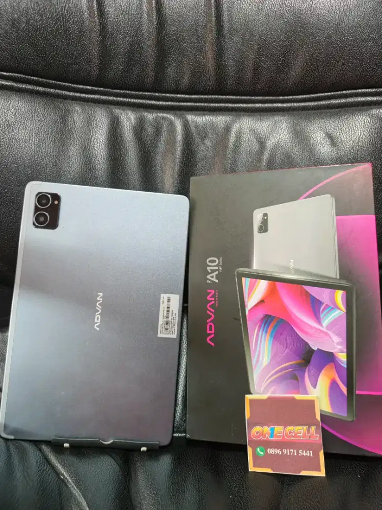 Tab Advan A10 Ram 4+4/64GB Fullset Ori Mulus