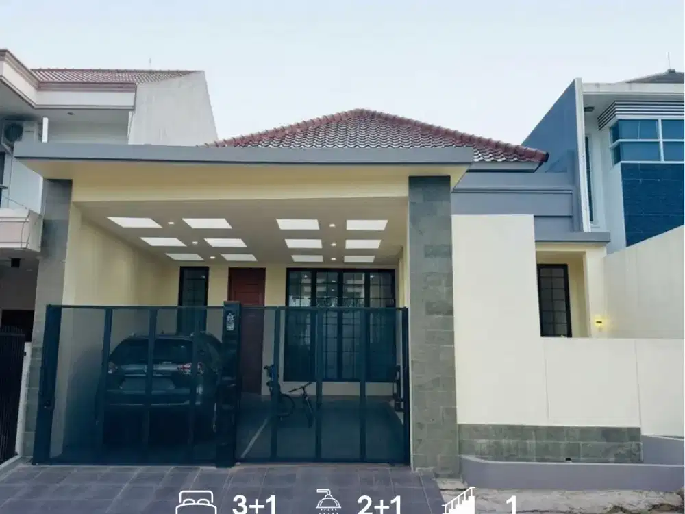 Rumah Siap Huni Dengan Letak Strategis di Jl Raya Serpong