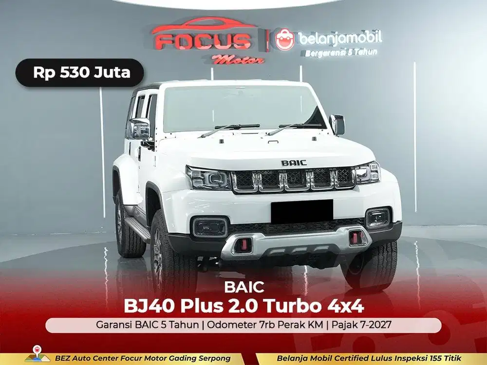 [ GARANSI 5THN 4X4 KM 7RB ] BAIC BJ40 BJ 40 Plus Turbo 2024/2025/2026