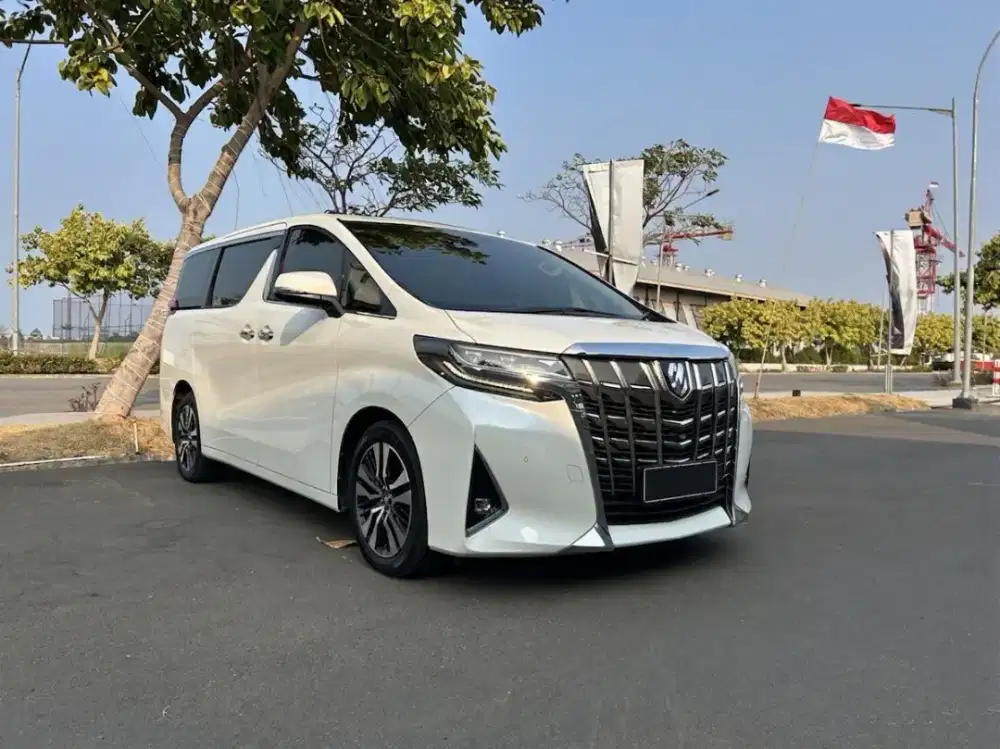 TERMURAH !!! Toyota Alphard G ATPM 2018 White Pearl