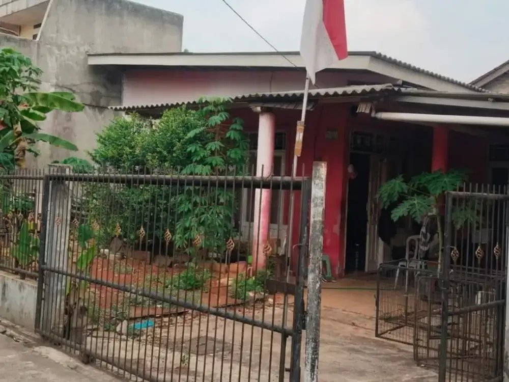 Di Jual rumah Shm  Hitung tanah saja Sasak jikin di Jatiwarna.
