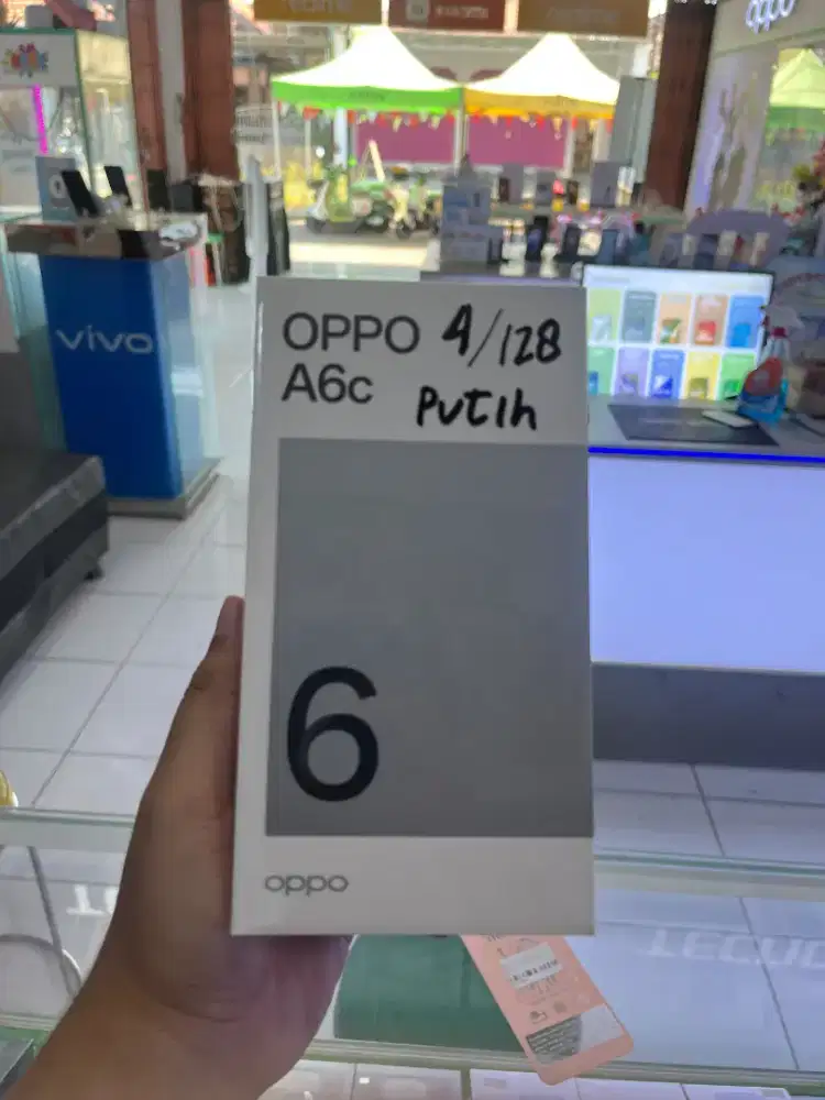 promo cashback oppo A6c 4/128 segel new