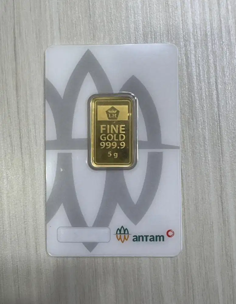 Logam Mulia Emas Antam 5 gr