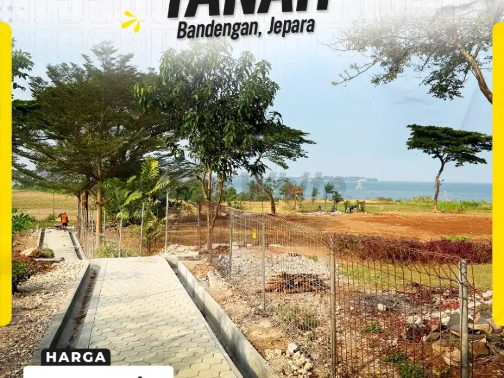 Dijual Tanah di Kawasan Wisata Pantai Bandengan Jepara Cocok Untuk Usaha