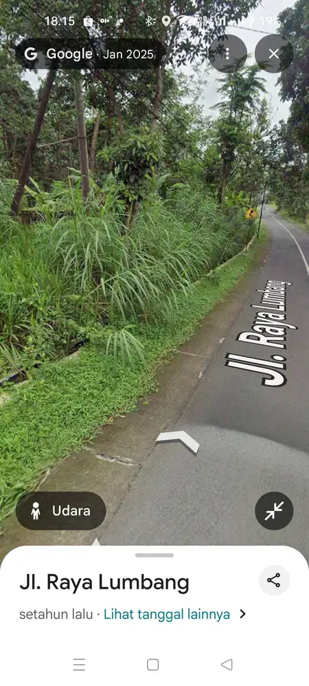 Tanah kosong area bromo