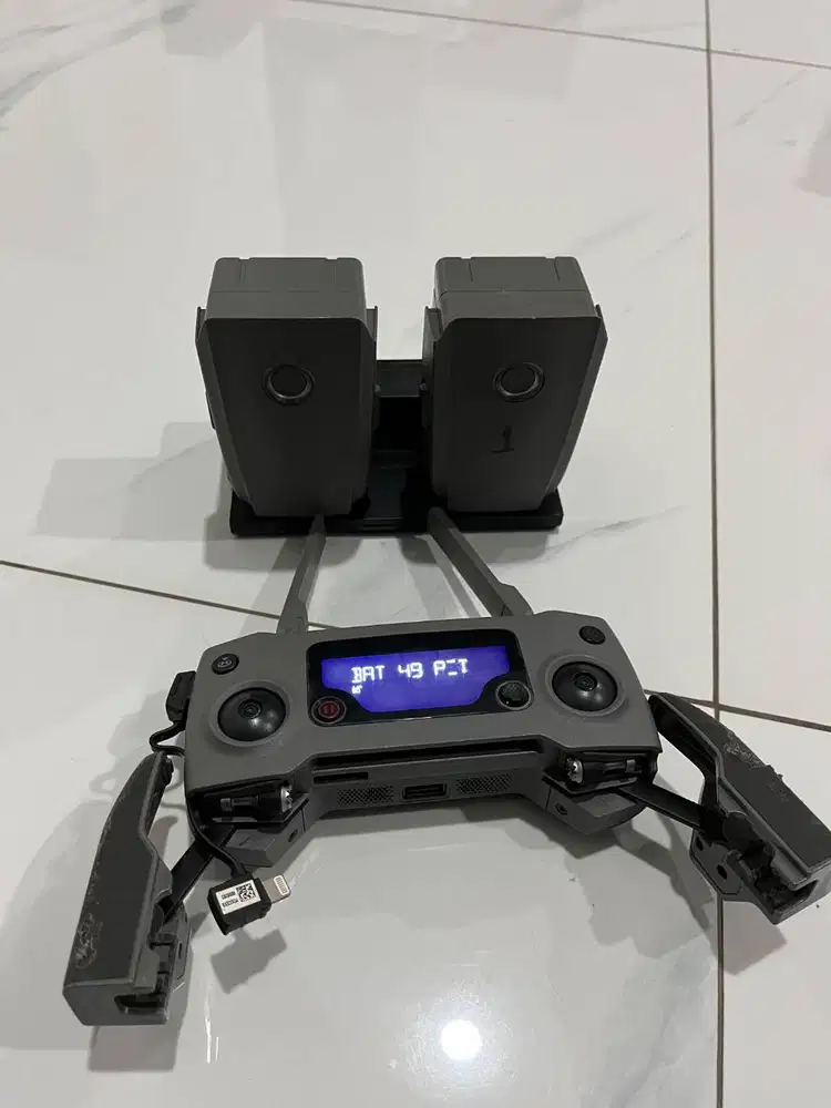 remote, cas, dan batre dji mavic 2 pro