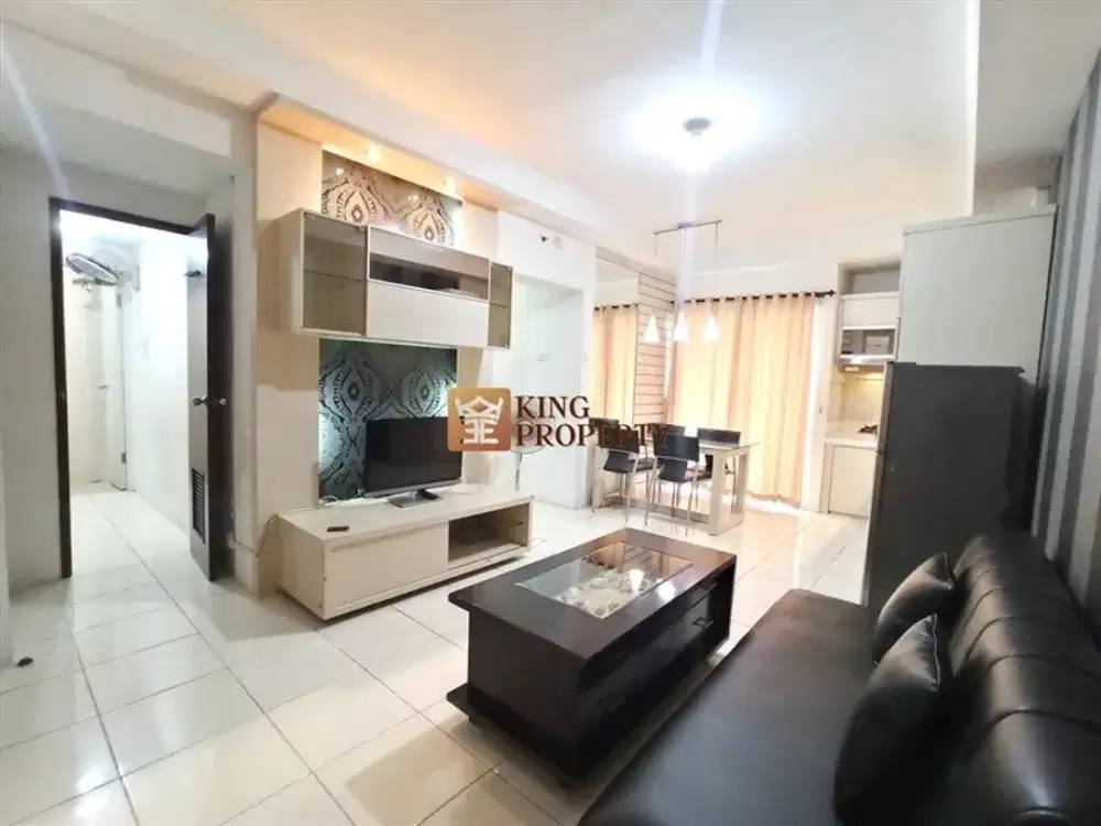 3 Menit ke Mall Central Park & Tribecca Garden, Dijual 3BR Apartemen Mediterania Garden Residences Medit 2 Furnished Bagus, Bersih & Siap Huni