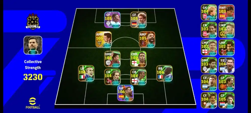 AKUN EFOOTBALL MOBIL MEWAH