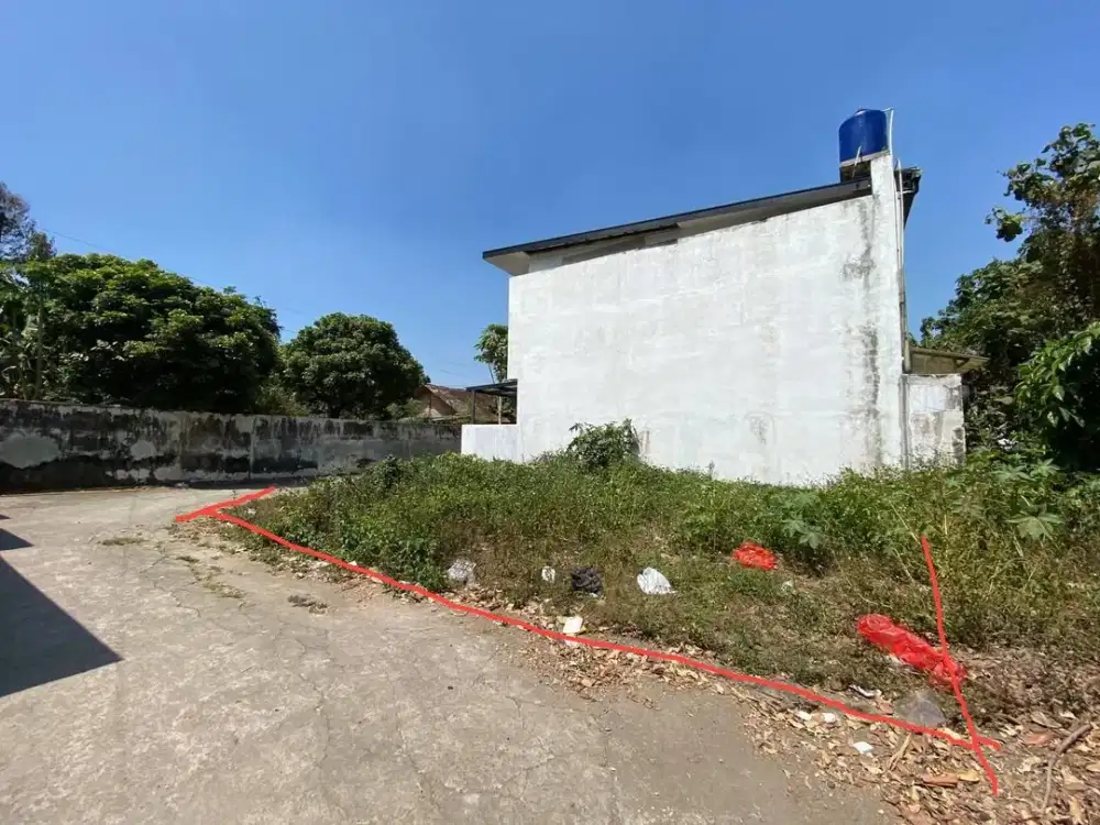 Tanah Pekarangan SHM dekat Pasar Gentan Jalan Kaliurang km.9
