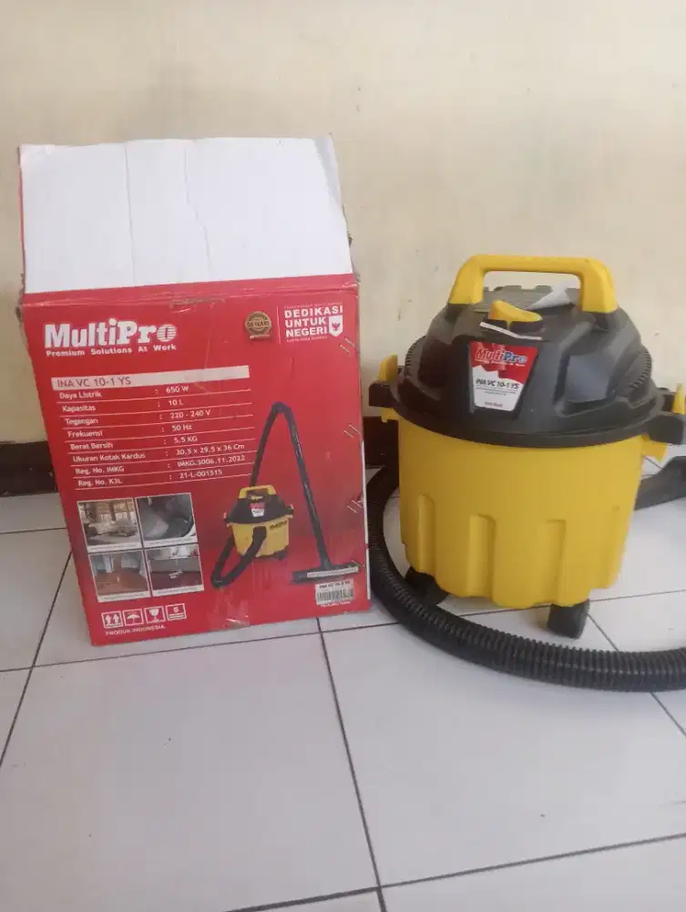 Multi Pro Alat penghisap debu dan pengering