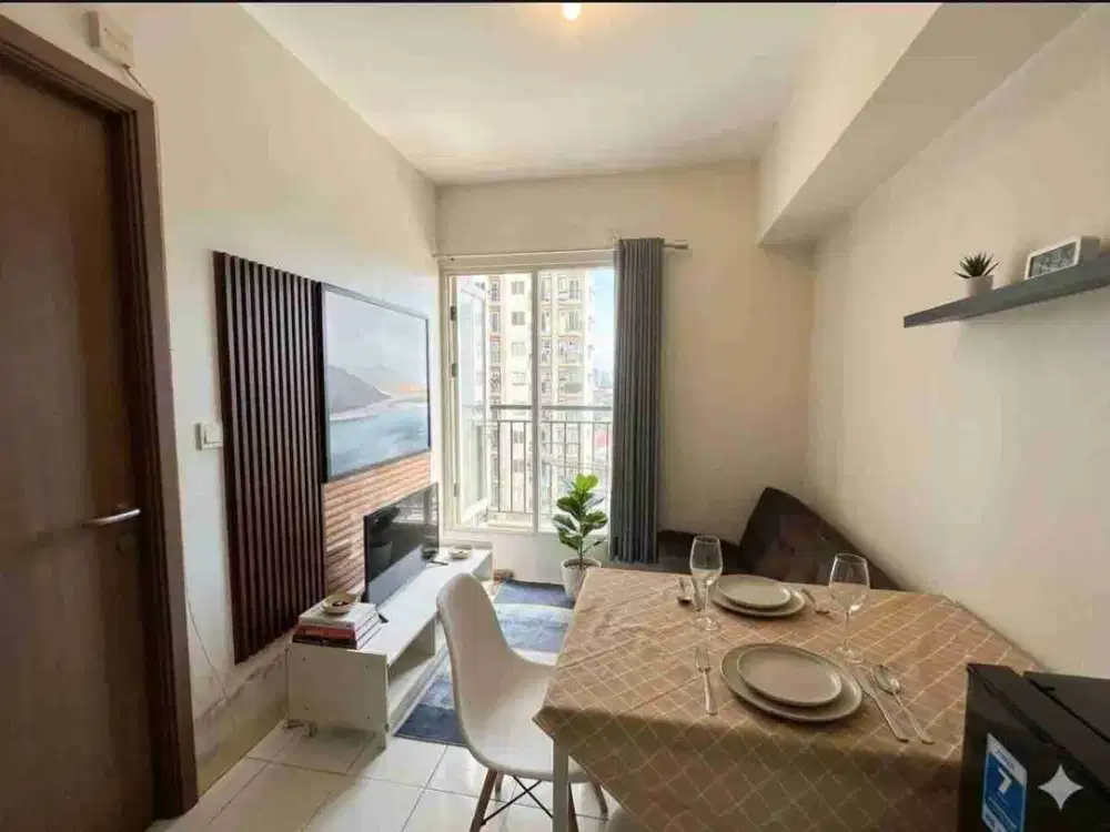 DIJUAL APARTEMEN PODOMORO GOLF VIEW – TOWER CORDIA | 2BR | FULL FURNISHED