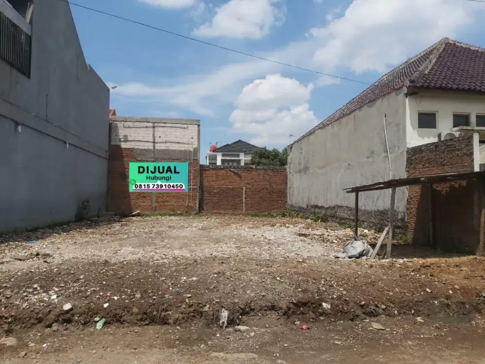 Tanah kavling strategis di Buahbatu akses 6 menit ke Tol & Soe-Hatta