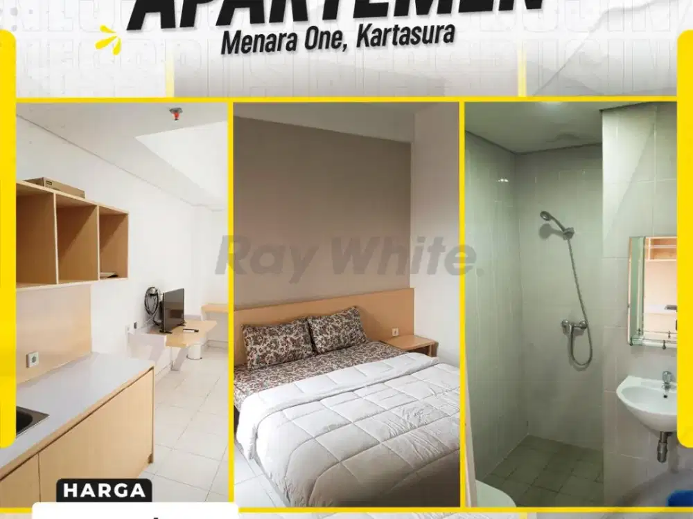 Disewakan Apartemen Menara One Kartasura Dekat Kampus UMS Full Furnished Siap Huni