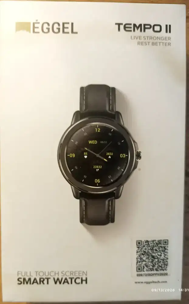 Jam Tangan Digital / Smartwatch Eggel Tempo 2