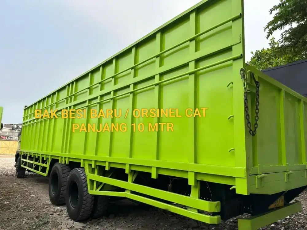 HINO LOHAN FM260JW ASLI LONG 6X4 BAK BESI BARU TRONTON SIAP JALAN
