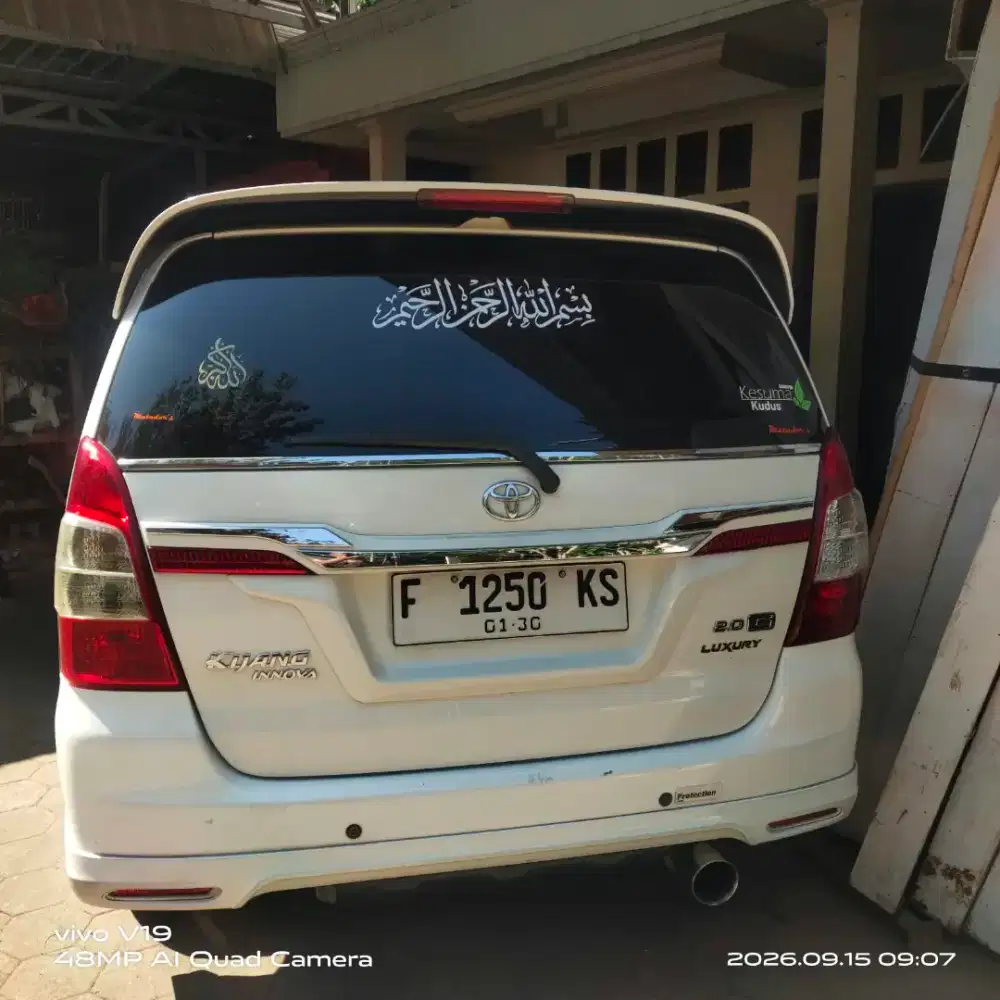 Di jual cepat inova 2014
