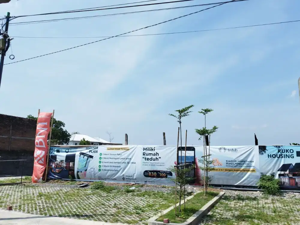 JUAL TANAH 1.082 M² — SIAP BANGUN DI PALUR - SOLO