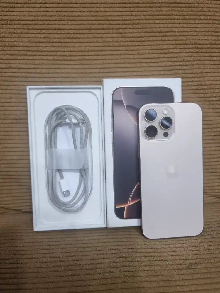 Iphone 16 PRO MAX 256GB BH90% resmi iBox PA/A Fullset ORI NOMINUS.