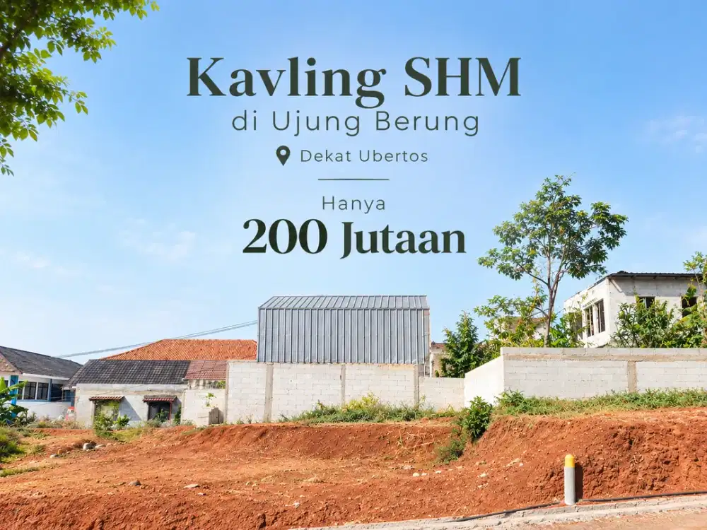 Jual Kavling Ujung Berung, Dekat Ubertos 200 Jutaan