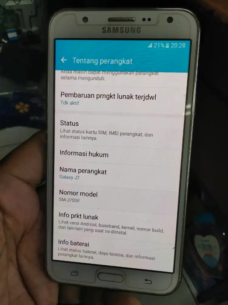Samsung J7 2015 1,5/16 batangan