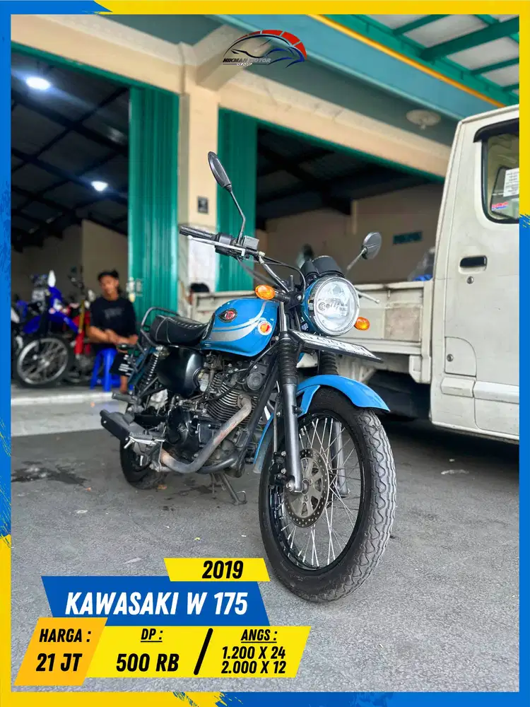 KAWASAKI W 175 2019 NEGO SAMPE DEAL BOSS HIKMAH MOTOR KEPUH