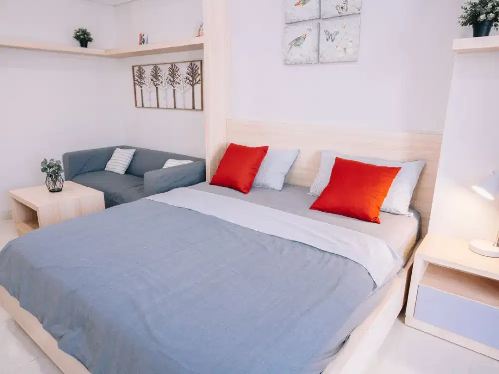 Disewakan Apartemen Tipe Studio Full Furnished Lt 9 di Kota Tangerang