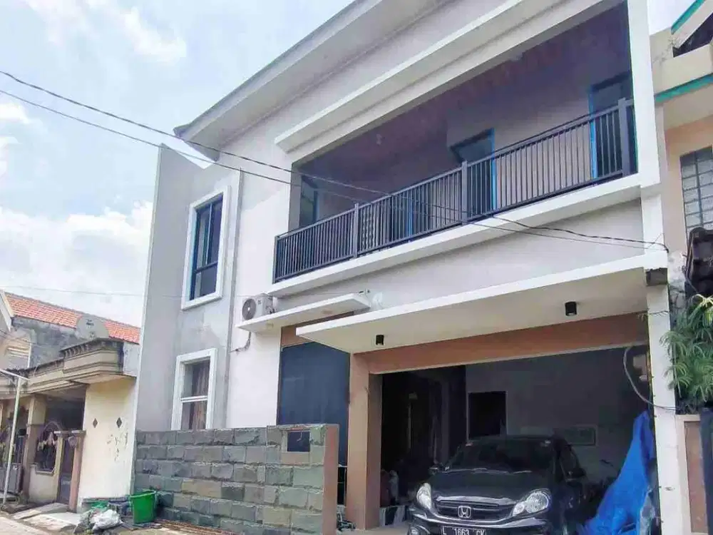 Jual Rumah Ada Kolam Renang Di Wage Waru Sidoarjo