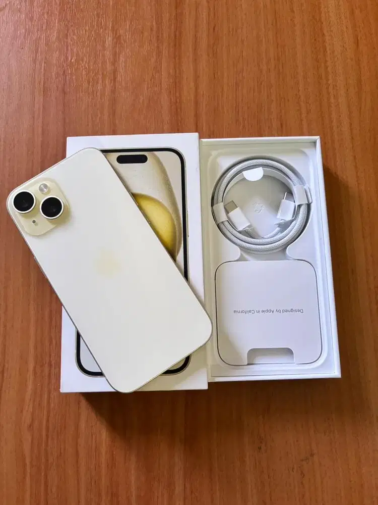 Iphone 15 128gb - Yellow. Resmi Indo