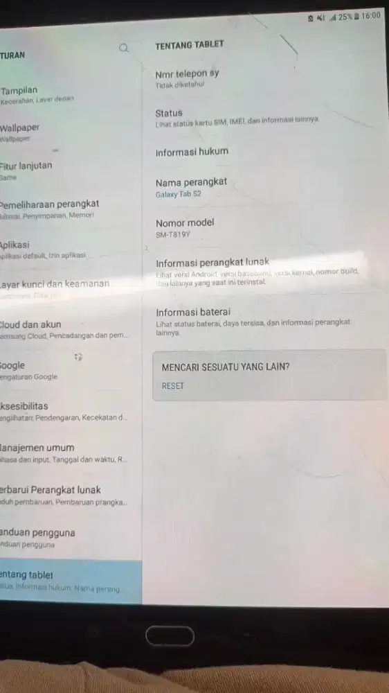 Dijual Galaxy Tab S2
