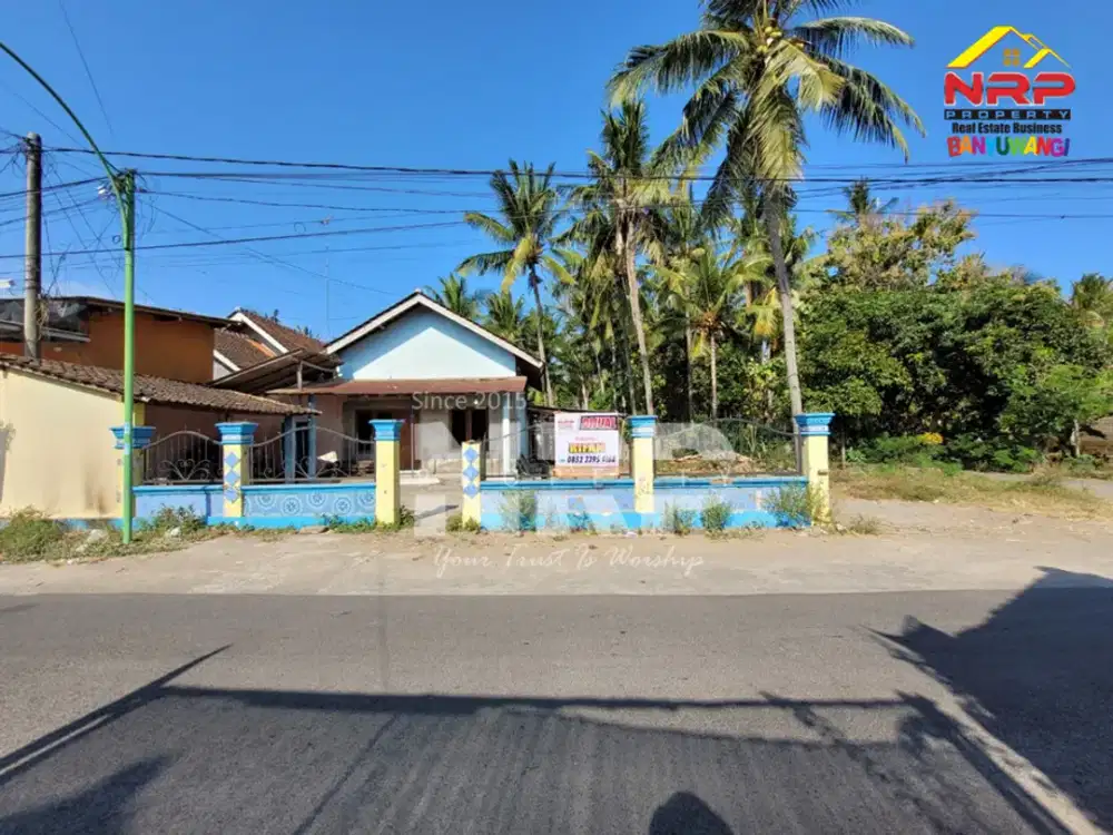 Dijual Tanah Bonus Bangunan di Blimbingsari - Banyuwangi
