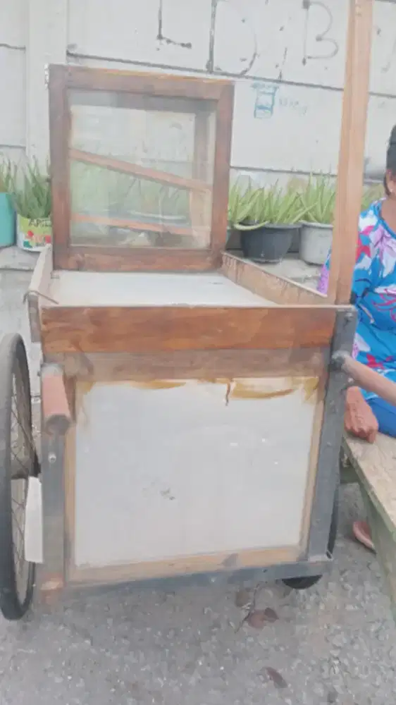 jual gerobak untk dagang baso/cilok